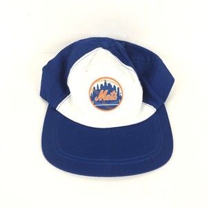 New York Mets M&M's Rally‎ Baseball Hat Blue White Adjustable Strapback Cap BDA
